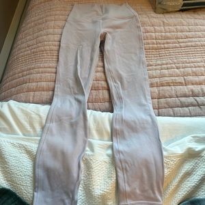 Purple lululemon align 25” leggings